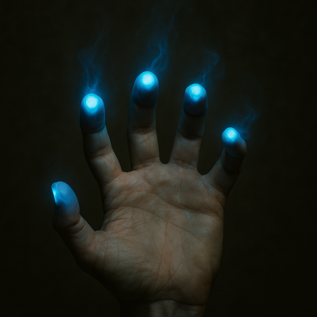 Vergiftete Griffhand